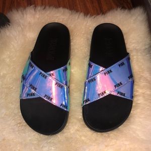PINK Holographic slides